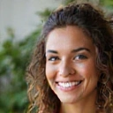 Happy diverse individual